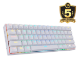 REDRAGON DRACONIC K530 RGB MEHANSKA TIPKOVNICA, BELA, RJAVA STIKALA