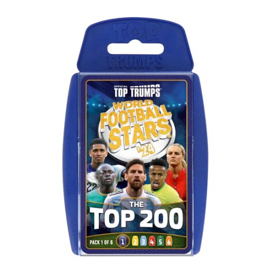WINNING MOVES WORLD FOOTBALL STARS 200 PACK 1 TOP TRUMPS namizna igra