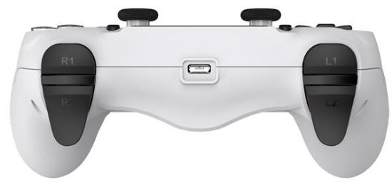 DRAGONWAR DRAGON SHOCK 4 BREZŽIČNI KONTROLER ZA PS4, PC, MOBILNE NAPRAVE - BELE BARVE