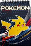 POKEMON - PIKACHU - spiralni zvezek in kemični svinčnik