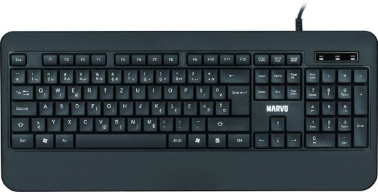 MARVO OFFICE KB008 HR tipkovnica SLO/CRO LAYOUT