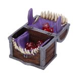 NEMESIS NOW Dungeons & Dragons mimic dice box dekorativna škatlica