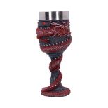 NEMESIS NOW DRAGON COIL RED kelih 20CM