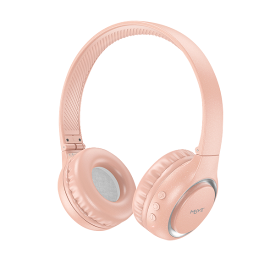 MOYE ENYO FOLDABLE BT brezžične slušalke - roza barve