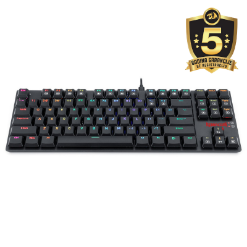 REDRAGON APS TKL K607 RGB ŽIČNA GAMING TIPKOVNICA - RDEČA STIKALA