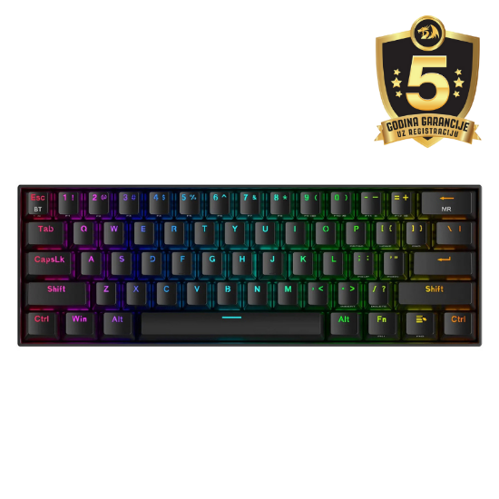 REDRAGON DRACONIC K530RGB PRO BT/ŽIČNA MEHANSKA TIPKOVNICA