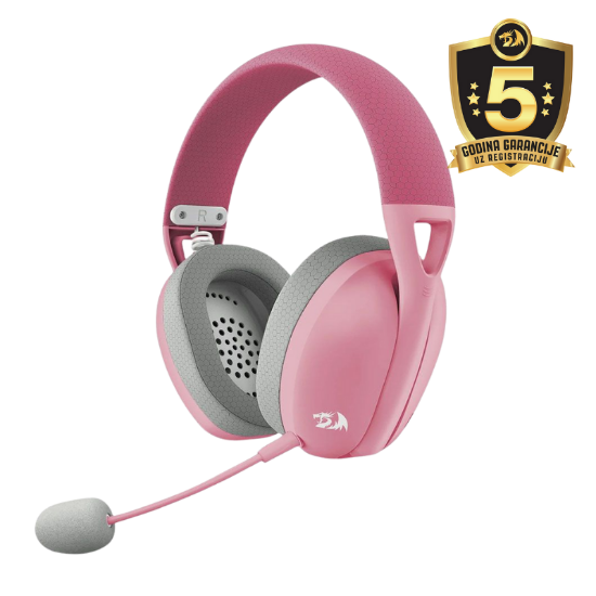 REDRAGON IRE H848 GAMING BREZŽIČNE SLUŠALKE - ROZA BARVE