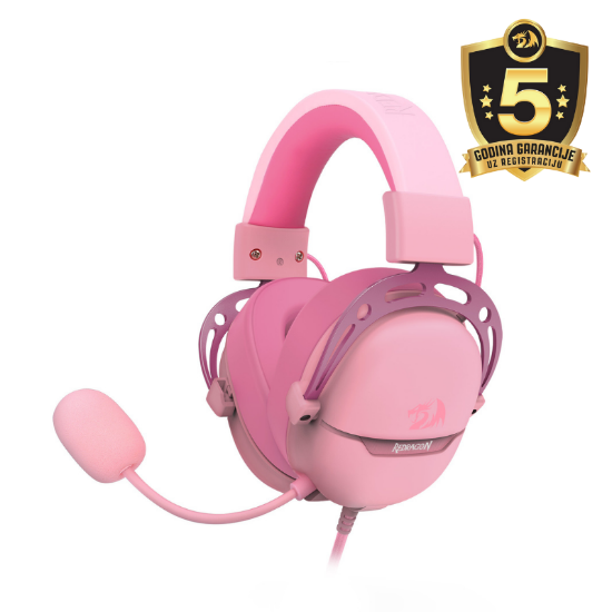 REDRAGON AURORA H376PP ŽIČNE SLUŠALKE ROZA BARVE