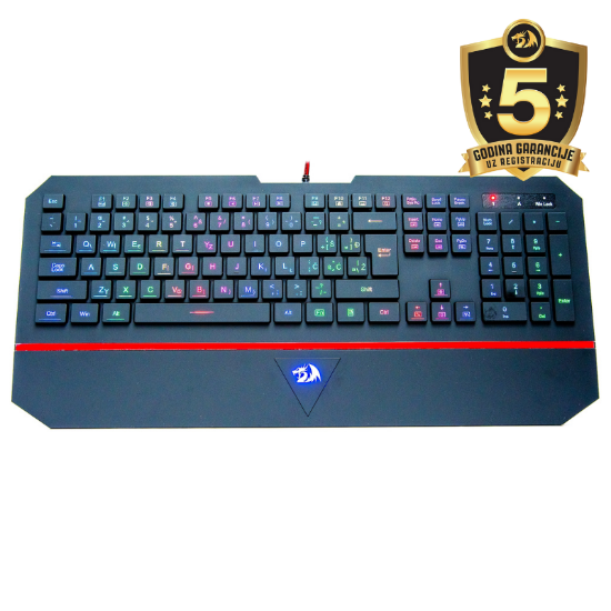 REDRAGON KARURA 2 K502-2 RGB TIPKOVNICA SLO/CRO