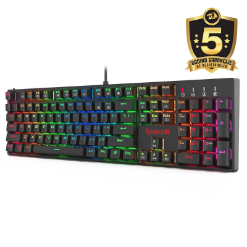 REDRAGON SURARA K582 RGB MEHANSKA TIPKOVNICA, RJAVA STIKALA