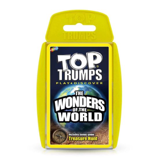 WINNING MOVES WONDERS OF THE WORLD TOP TRUMPS namizna igra