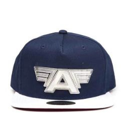 DIFUZED CAPTAIN AMERICA CIVIL WAR - METAL PLATE LOGO SNAPBACK