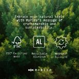 House of Marley Smile Jamaica Wireless 2 brezžične ušesne slušalke - copper