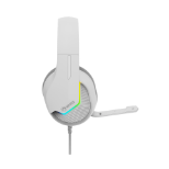 MARVO H8618 RGB WH SLUŠALKE BELE BARVE