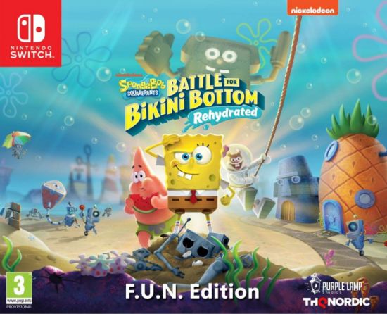 Spongebob SquarePants: Battle for Bikini Bottom - Rehydrated - F.U.N. Edition (Nintendo Switch)