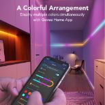 GOVEE RGBIC LED trak z zaščitnim premazom 10 M