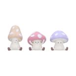 NEMESIS NOW Three wise toadstools figurica