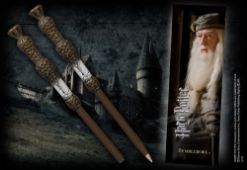 NOBLE COLLECTION Harry Potter Dumbledore wand pisalo in bookmark