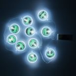 PALADONE Nightmare Before Christmas String Lights With Sticker dekorativne lučke