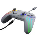 PDP SWITCH 2 & 1 ŽIČNI KONTROLER AFTERGLOW WAVE - SIVE BARVE