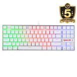 REDRAGON K552 KUMARA RGB GAMING MEHANSKA ŽIČNA TIPKOVNICA BELA - RDEČA STIKALA