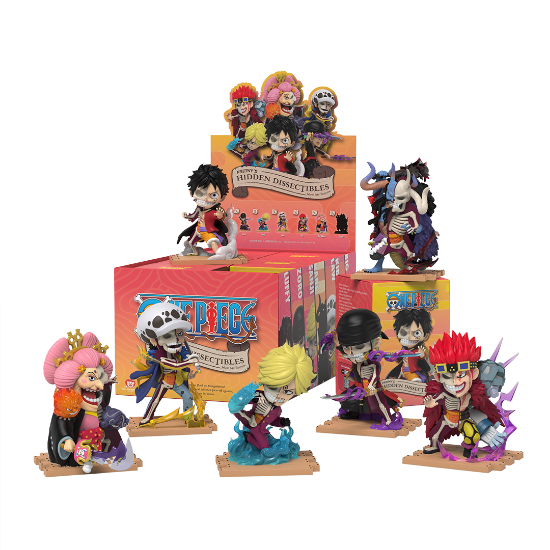 MIGHTY JAXX - FREENY'S HIDDEN DISSECTIBLES: ONE PIECE WANO ARC EDITION figurice