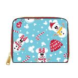 LOUNGEFLY DISNEY SEASONAL SNOWMAN MINNIE MICKEY AOP DENARNICA