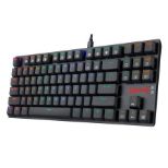 REDRAGON APS TKL K607 RGB ŽIČNA GAMING TIPKOVNICA - RDEČA STIKALA