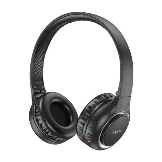 MOYE ENYO FOLDABLE BT brezžične slušalke - črne barve