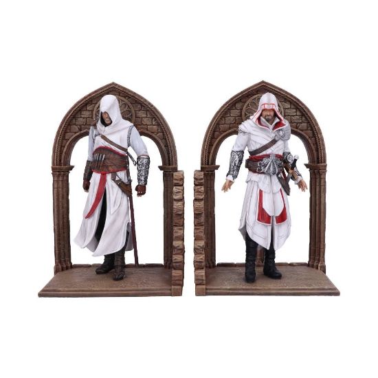 NEMESIS NOW ASSASSIN'S CREED ALTAIR AND EZIO držalo za knjige 24CM