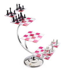 NOBLE COLLECTION - CBS - STAR TREK - 3D šah