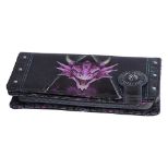 NEMESIS NOW UNZIPPED DRAGON EMBOSSED torbica 18.5CM