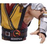 NEMESIS NOW MORTAL KOMBAT SCORPION BUST kipec 29,5CM
