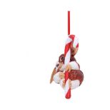 NEMESIS NOW GREMLINS GIZMO CANDY CANE viseči okrasek 11CM