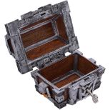 NEMESIS NOW World of Warcraft silverbound treasure chest dekorativna škatlica