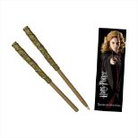 NOBLE COLLECTION Harry Potter Hermione wand pisalo in bookmark