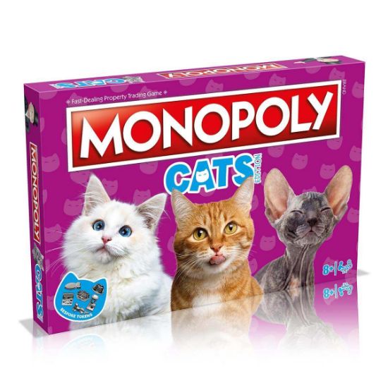 NAMIZNA DRUŽABNA IGRA WINNING MOVES MONOPOLY CATS EDITION