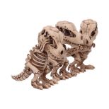 NEMESIS NOW THREE WISE TYRANNOSAURUS REX SKELETONS figure 9.3CM