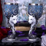 NEMESIS NOW WILD AT HEART GOBLETS 18.5CM set dveh kelihov