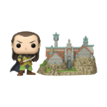 FUNKO POP TOWN: LORD OF THE RINGS S8 - ELROND & RIVENDELL