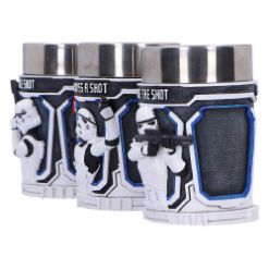 NEMESIS NOW STORMTROOPER SHOT GLASS set kozarcev 8.7CM