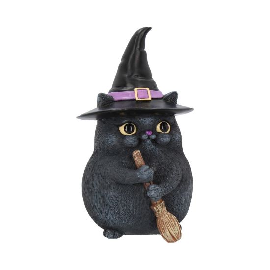 NEMESIS NOW LUCKY BLACK CAT figurica 12CM