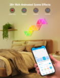 GOVEE RGBIC TRIANGLE SHAPE LIGHTS 10 PCS