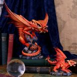 NEMESIS NOW ADULT FIRE DRAGON figura 24.5CM
