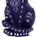 NEMESIS NOW MYSTIC KITTY PURPLE figura 26CM