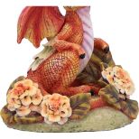 NEMESIS NOW MARIGOLD FLOWER DRAGON figura 11CM