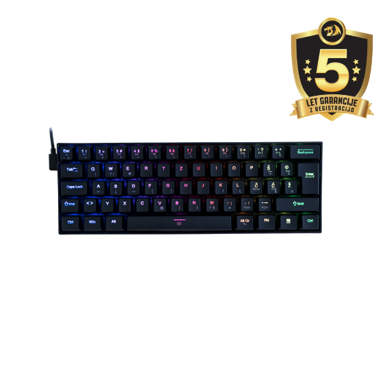 REDRAGON DRAGONBORN K630 RGB MEHANSKA TIPKOVNICA SLO/CRO