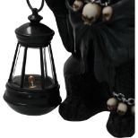 NEMESIS NOW REAPERS FELINE LANTERN 18,5CM figura