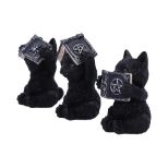 NEMESIS NOW THREE WISE SPELL CATS 8,5CM figure