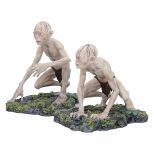 NEMESIS NOW LORD OF THE RINGS GOLLUM AND SMEAGOL (SET OF 2) figuri 13CM